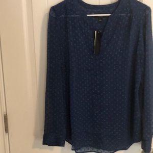 Banana republic shear blouse